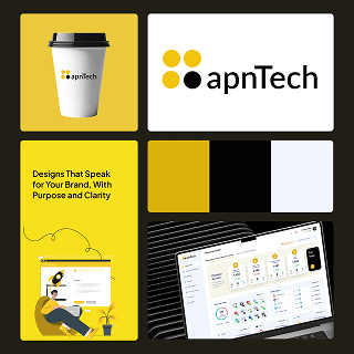 Creative branding showcase powered by Business Digital Solutions.