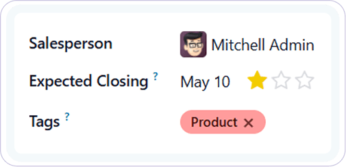 Salesperson Info