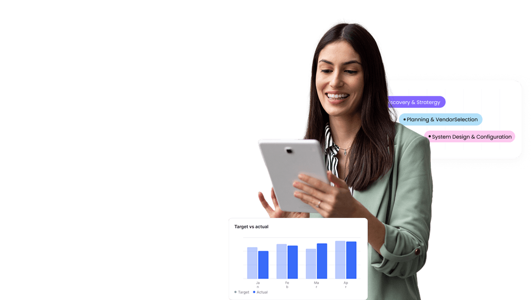 Odoo Consulting Services roadmap covering strategy, planning, and system design