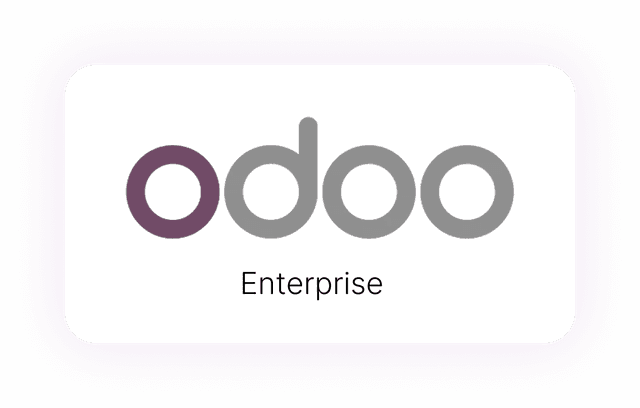 Odoo Enterprise License comparison between Community and Enterprise editions.