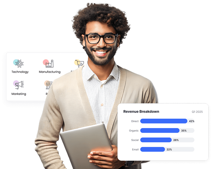 Professional using analytics dashboard to compare Odoo Pricing Plans.