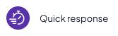 Quick Response Badge