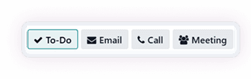 Activity Tasks pills card