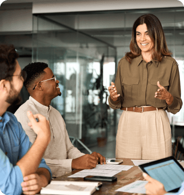 Team meeting and strategy discussion powered by Enterprise Digital Solutions.