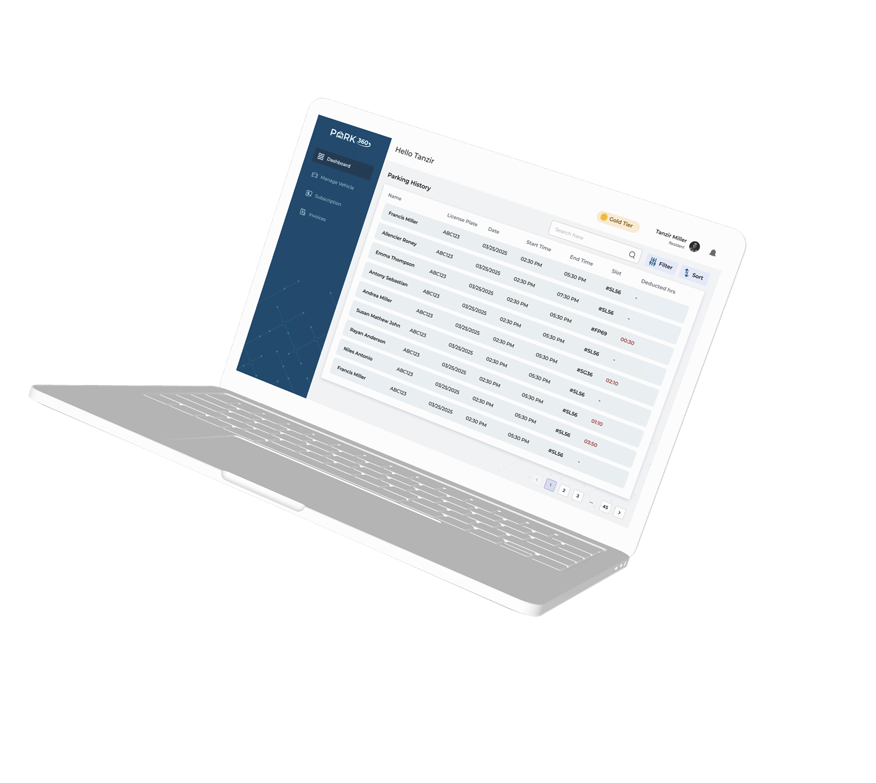 App Screen Main