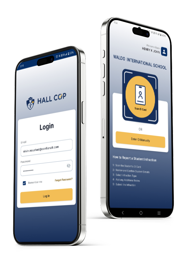 App Screen Left