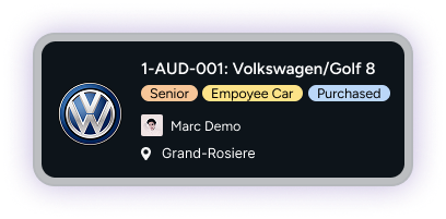 Vehicle Detail Card
