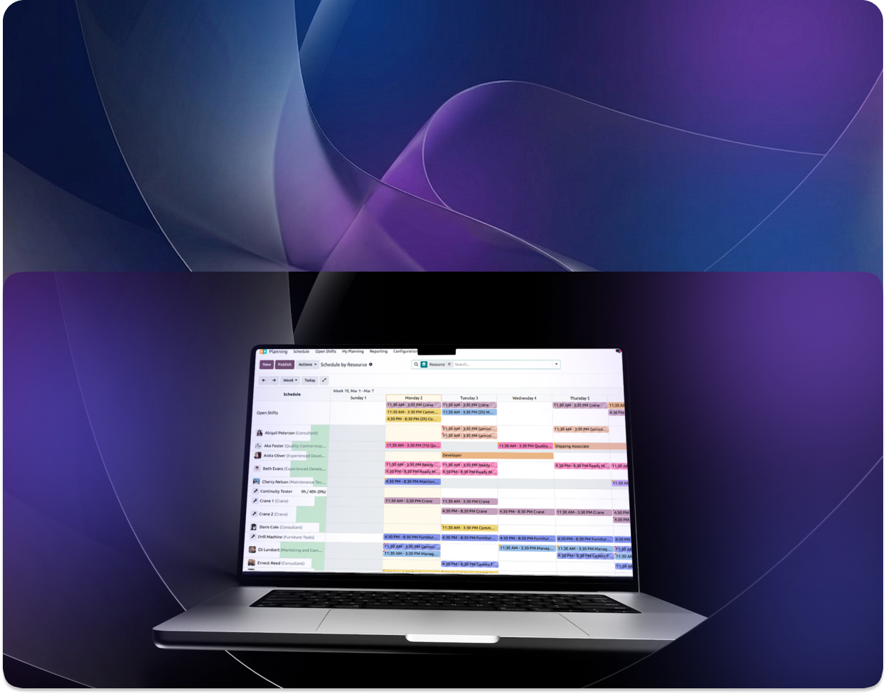 Client case study featuring staff scheduling powered by Restaurant Management Software